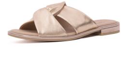 Caprice Papuci dama din piele naturala, Caprice, 9-27100-42 959 PLATIN METAL, auriu