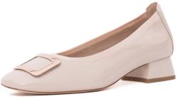 Caprice Pantofi eleganti dama din piele naturala, Caprice, 9-22300-44 141 SNOW NAPLAK, alb