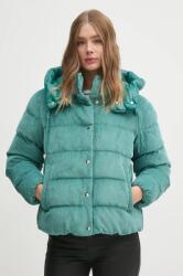 Geox kordbársony kabát - türkiz 40