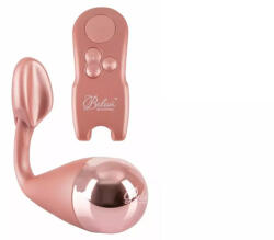 Blue Line Stimulator Belou Rose Gold, Vibrator elegant pentru clitoris si punctul G, 10 moduri, You2Toys Vibrator