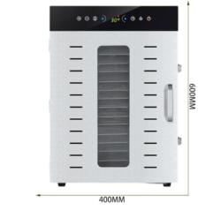 TEHNO MS Deshidrator universal pentru alimente 16 tavi din inox , Model FD-16 (TMS222.1) Uscator de fructe