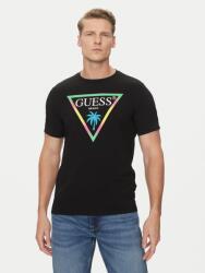 Guess SS CN Triangle Palm Tee XL | Bărbați | Tricouri | Negru | F5GI00J1314-JBLK (F5GI00J1314-JBLK)