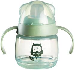 Tommee Tippee Неразливаща се чаша с мек накрайник Tomme Tippee - Soft Spout, Бухал , 190 ml (TT.0288)