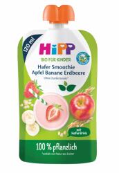 Hipp Био плодово смути Hipp Hippis - Ягода, Банан, Ябълка и Овес, 120 g (84006)