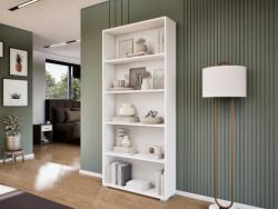 Homezon Eteria Könyvespolc (Fehér) modern