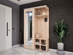 Homezon Vespera Tolóajtós Előszoba Garnitúra (Sonoma) modern