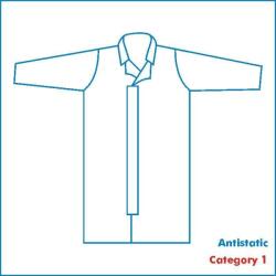 Cleansafe Labs Egyszer használatos laborköpeny (kifutó) Fehér XXL