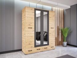 Homezon Avorio Gardrób (Artisan-Antracit) modern