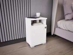Homezon Noctura Éjjeliszekrény (Fehér) modern