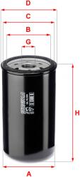 SOFIMA Filtru ulei SOFIMA S 1380 R (S 1380 R) - automobilus