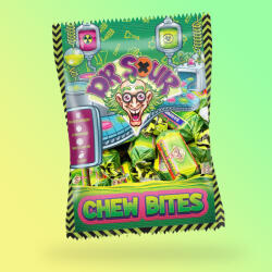  Dr Sour Chew Bites savanyú rágós cukorka 180g - vegyesbolt