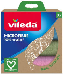 Vileda háztartási Mikroszálas törlőkendő 3x Recycled Vileda_F22862