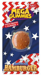  Mega Gummies American Hamburger tutti frutti ízű gumicukor 120g - vegyesbolt