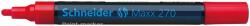 Schneider Lakkmarker, 1-3 mm, SCHNEIDER Maxx 270, piros (TSC270P)