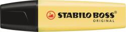 STABILO Szövegkiemelő, 2-5 mm, STABILO BOSS original Pastel, vanília (TST70144)
