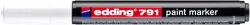 edding Lakkmarker, 1-2 mm, EDDING 791, fehér (TED791F)
