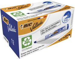 BIC Flipchart- és táblamarker, 1, 1-5, 6 mm, vágott, BIC Velleda ecolutions, kék (BC904947)