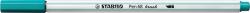 STABILO Ecsetirón, STABILO Pen 68 brush, türkizkék (TST56851)
