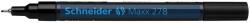 Schneider Lakkmarker, 0, 8 mm, SCHNEIDER Maxx 278, fekete (TSC278FK)