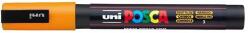 uni Dekormarker, 0, 9-1, 3 mm, UNI Posca PC-3M, ragyogó sárga (TUPC3MRS)