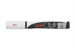 uni Krétamarker, 1, 8-2, 5 mm, UNI PWE-5M, fehér (TUPWE5MFE) - irodasziget