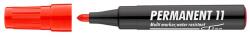 ICO Alkoholos marker, 1-3 mm, kúpos, ICO Permanent 11, piros (TICP11P)