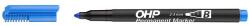 ICO Alkoholos marker, OHP, 2-3 mm, B, ICO, kék (TICOHPBK) - irodasziget