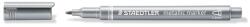 STAEDTLER Dekormarker, 1-2 mm, kúpos, STAEDTLER 8323, ezüst (TS832381)