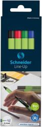 Schneider Tűfilc készlet, 0, 4 mm, SCHNEIDER Line-Up, 4 különböző szín (TSCLINEV4)