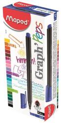 Maped Tűfilc, 0, 4 mm, MAPED Graph`Peps, sötétkék (IMA749120)