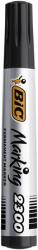 BIC Alkoholos marker, 3, 7-5, 5 mm, vágott, BIC ECO 2300 fekete (BC8209263)