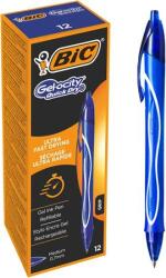 BIC Zseléstoll, 0, 3 mm, nyomógombos, BIC Gel-ocity Quick Dry, kék (BC950442)