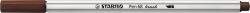 STABILO Ecsetirón, STABILO Pen 68 brush, barna (TST56845)