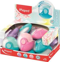 Maped Radír display, MAPED Zenoa Plus, pasztell színek (IMA123211) - irodasziget