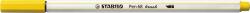 STABILO Ecsetirón, STABILO Pen 68 brush, sárga (TST56844)