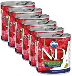 N&D Quinoa Adult Weight Management 6x285 g