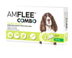 FYPRYST AMFLEE COMBO M 10-20 kg 3 pipete
