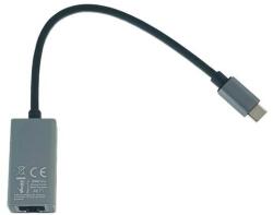 Esperanza Adaptor de retea Esperanza ENA102, USB-C 3.0 la RJ-45, cablu 18 cm (Gri) (ENA102)