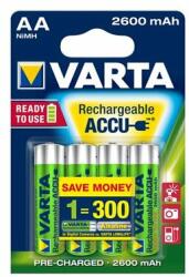 VARTA Professional Accu AA Tölthető ceruzaelem (4db/csomag) (5716101404)