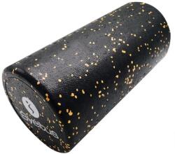 Sveltus Masszázshenger sima felületű Sveltus 30x15 cm fekete-narancssárga (206000295)