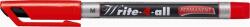 STABILO "Write-4-all" 1mm Alkoholos Marker - Piros