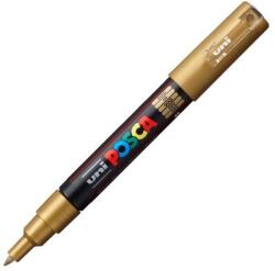 uni POSCA PC-1M 0.7mm Extra-Fine Marker - Arany (2UPC1MA)