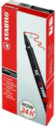 STABILO OHPen 843 M alkoholos filc piros 10db (843/40B10)