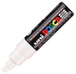uni POSCA Marker Pen PC-8K Broad Chisel - White (2UPC8KFEH)