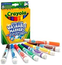 Crayola Crayola: 8 darabos extra-lemosható vastag filctoll (58-8328G)