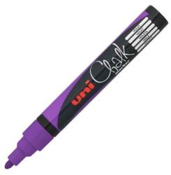 uni Chalk Marker Pen PWE-5M Medium Bullet Tip - Violet (2UPWE5ML)