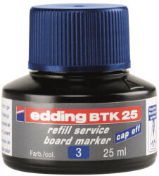 edding Tinta utántöltő táblamarkerhez 25ml, Edding BTK25 kék - vegyesbolt