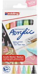 edding 5100/5 M pasztel színek ED5 5db-os akril marker készlet (7580245026) - officedepot