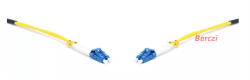 Gigalight LINKEASY Duplex patch kábel 4 x LC/UPC csatlakozóval, 3mm duplex core 9/125 LSZH, 1 m (FPC-LCU-LCU-SM-1M-D)