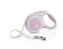 flexi New Comfort "S" (pink) - szalagos automata póráz (5m) (043509)